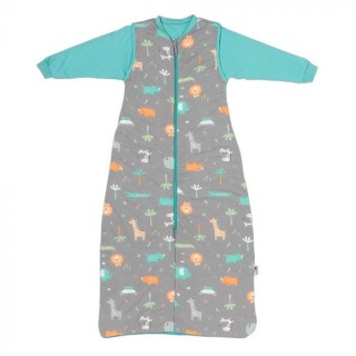 Celoročný Detský spací vak s odopínateľnými rukávmi Safari, 2,5 Tog, 3-6 rok./130cm