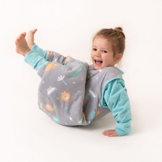 Zimný vak s nožičkami a odopínateľnými rukávmi Safari, 3,5Tog, 24-36 mes./100 cm